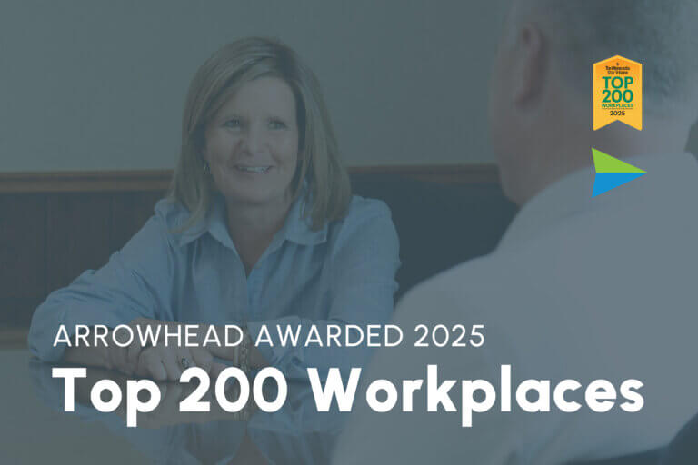 Arrowhead Named Winner of the 2025 Minnesota Top Workplaces Award